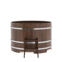 Купель BentWood овальная из дуба (D=1,50 м.), h=1 м. Мореная Премиум в наличии на сайте фото - 4 BentWood овальная из дуба (D=1,50 м.), h=1 м. Мореная Премиум купель фото фото - 4
